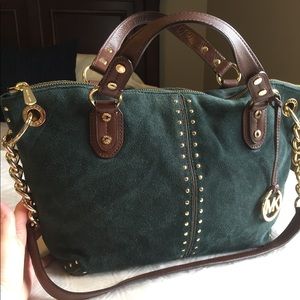 Michael Kors suede tote